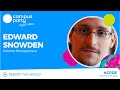 Conversation with Edward Snowden on how to reboot the world #CPDE 2020