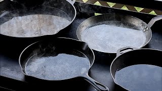 Cast Iron Cookware on a Blackstone