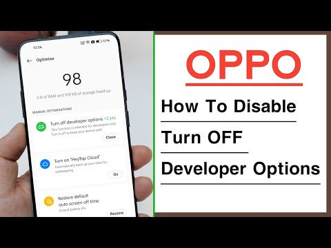 OPPO How To Disable Developer Options, Turn OFF Developer Options