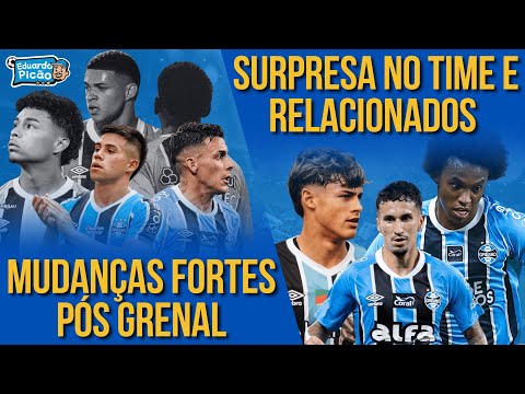 LUÍS CASTRO MAKES IMPORTANT CHANGES IN RIO! Probable Grêmio lineup and squad against Fluminense.