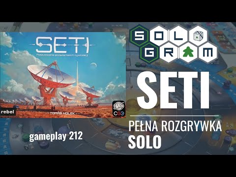 SETI: Poszukiwania pozaziemskich cywilizacji | pełna rozgrywka solo | zasady gry | gameplay 212