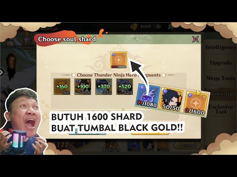 🔥🔥🔥SASUKE KU SUDAH SIAP KE NINJA BLACK GOLD‼️| Battle of Shadow