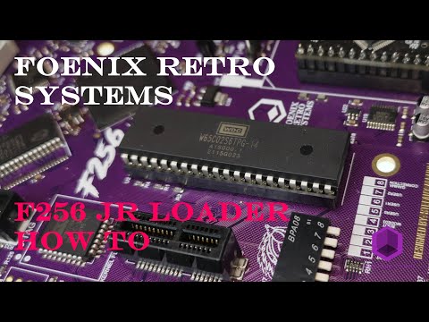 F256 Jr. Uploader - How To