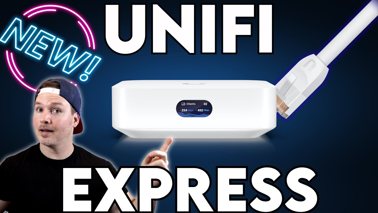Unifi Express: Network controller, Firewall, Mesh Unit!!