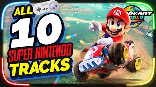All 10 Super Nintendo Tracks Gameplay