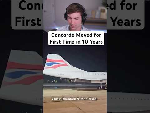 Concorde Moved for First Time in 10 Years