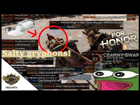 Making Gryphons Salty With Lawbro! (High Level For Honor Duels/Funny Moments)
