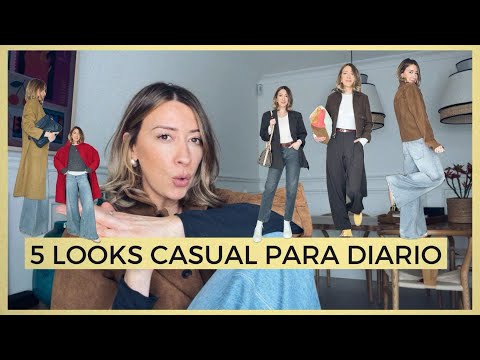 5 LOOKS CASUAL PARA DIARIO