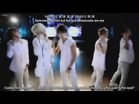 Mr. Slam - Don't call me baby [Sub español + Hangul + Rom]