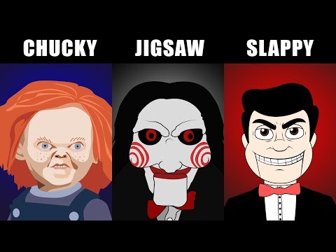 INTERVISTA TRIPLA 😈 CHUCKY vs JIGSAW vs SLAPPY