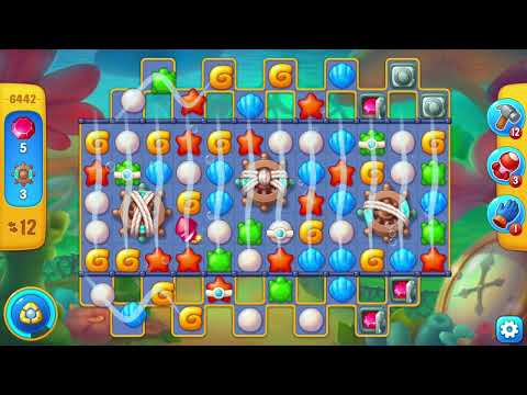 [FISHDOM Walkthrough] Level 6442 Super Hard (Qua màn - Fishdom)