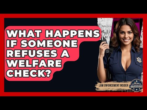 What Happens If Someone Refuses A Welfare Check? - Law Enforcement Insider