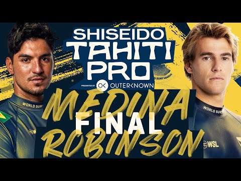 Gabriel Medina vs Jack Robinson | SHISEIDO Tahiti Pro - FINAL HEAT REPLAY