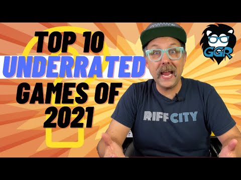 Top 10 Underrated Board Games of 2021 from Grant's Game Recs