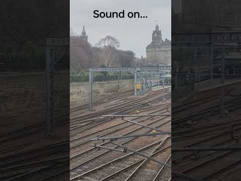 Class 37 gives the tourists a memory to take back home #thrash #train #clag #railway #class37