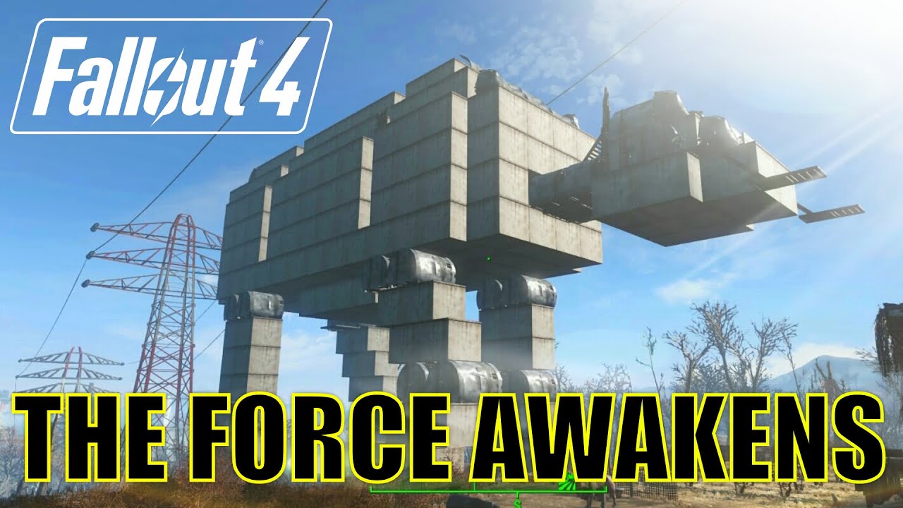 Fallout 4: The Force Awakens. Star Wars Settlement Build. - YouTube