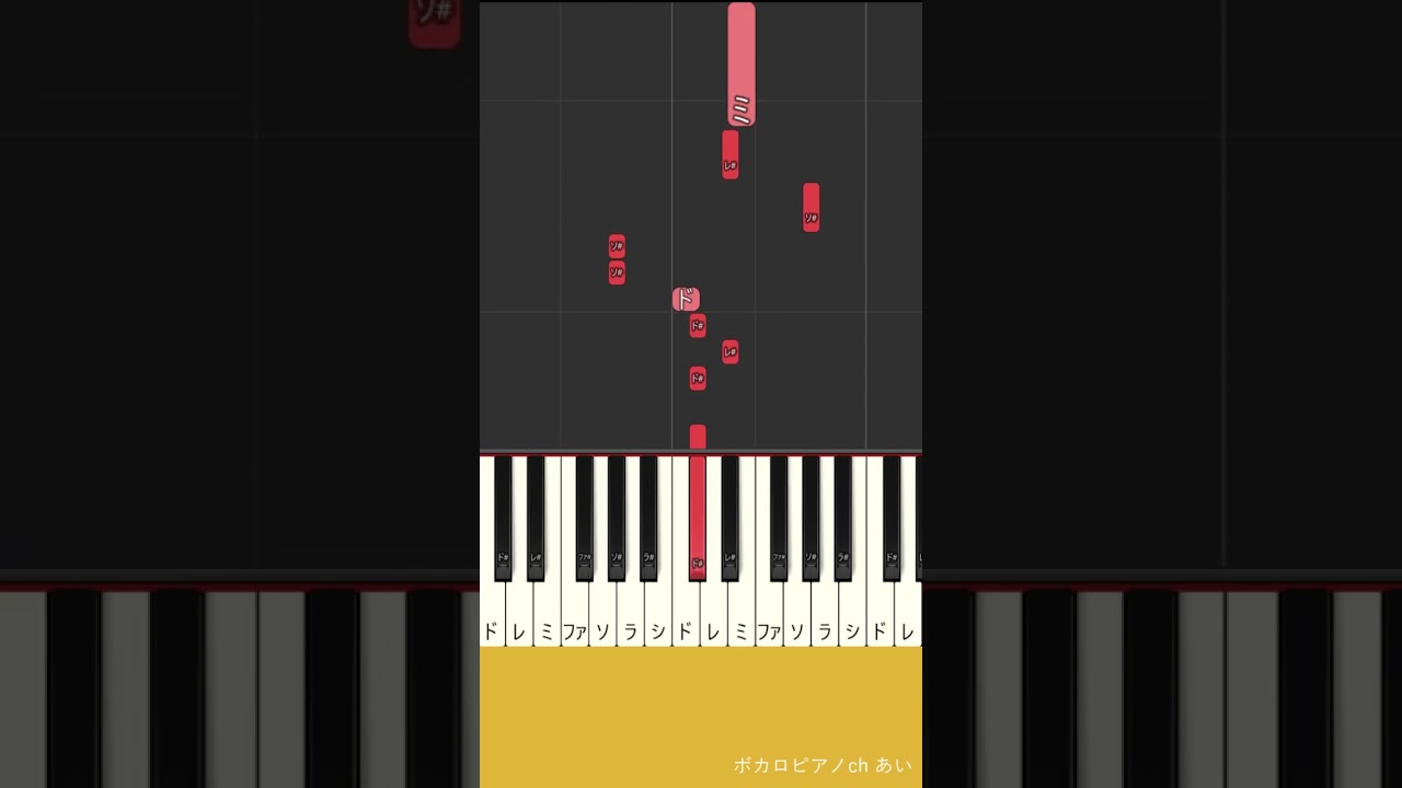 『炉心融解』弾き方 #ピアノ #簡単 #ボカロ