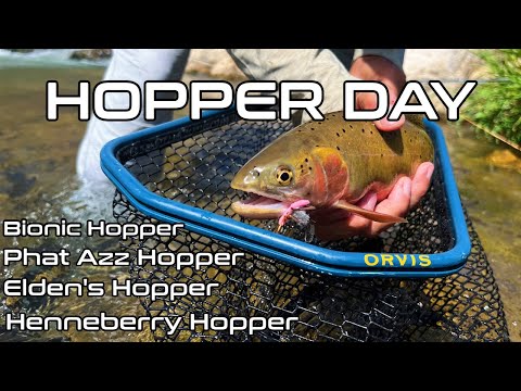 Hopper Day | Which Hoppers Will They Eat? | Fly Fishing