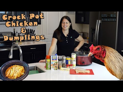 Crock Pot/Slow Cooker Chicken and Dumplings Recipe! Episode 157