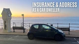 Car insurance, post...of no fixed abode...