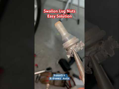 Swollen Lug Nuts - Easy Fix with Your Own Tools - Dynofit One-Piece Factory FORD, JEEP, CHRYSLER