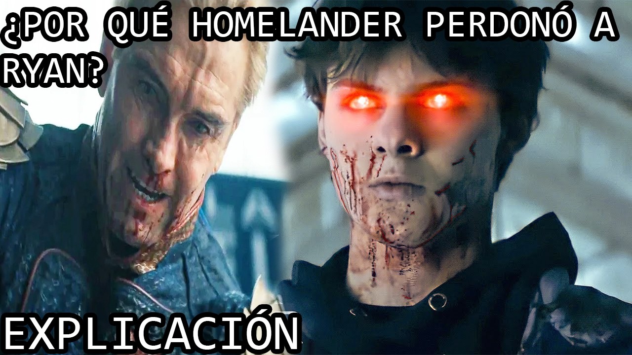 ¿Por Qué Homelander No Mato a Ryan?La Siniestra Psicología de Homelander de The Boys Temporada Final