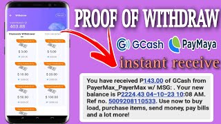 PROOF OF WITHDRAW VIA GCASH/PAYMAYA INSTANT RECEIVE | TIMO APP | Lovelyn Enrique