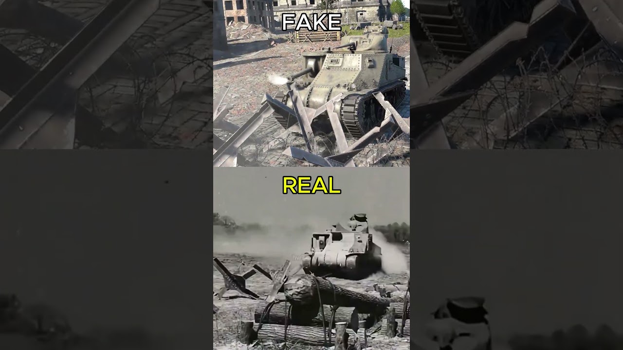 Czech Hedgehog Spikes - Real vs War Thunder