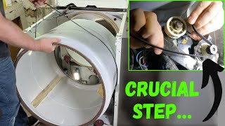 Replace Broken Dryer Belt Fast & Easy
