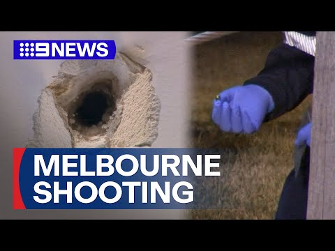 Gunmen on the run after shots fired in Melbourne | 9 News Australia