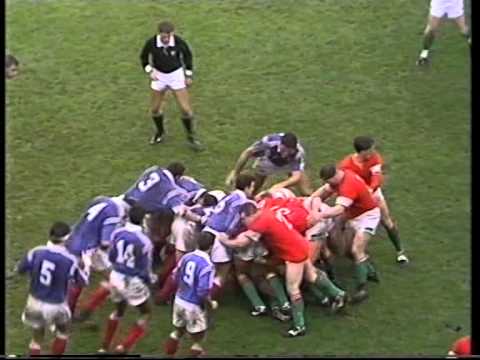 Wales V France 1994 - Rugby International - Cardiff Arms Park - Highlights