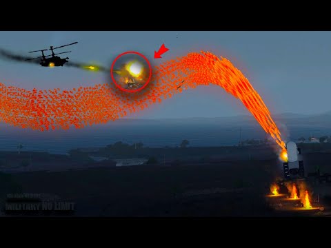 Ukrainian MiG-29 Attack Helicopters Shot Down by AA Missile and C-Ram