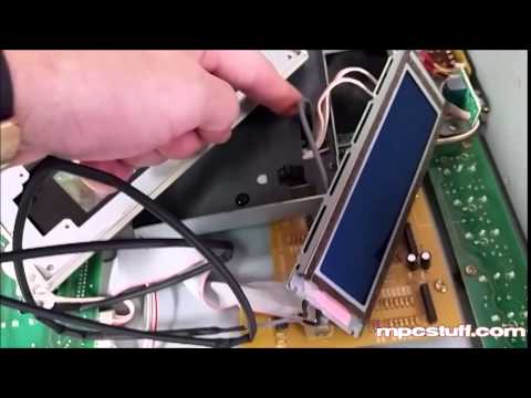 Akai MPC 3000 LCD Backlight Replacement Install - MPCstuff.com