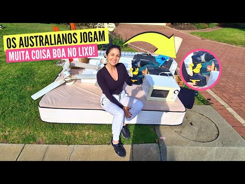LIXO NA AUSTRÁLIA - PEGANDO LIXO NA AUSTRALIA - Ep 25