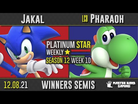 PSW S12:W10 - Jakal (Sonic) vs LCD | Pharaoh (Yoshi) - W Semifinals