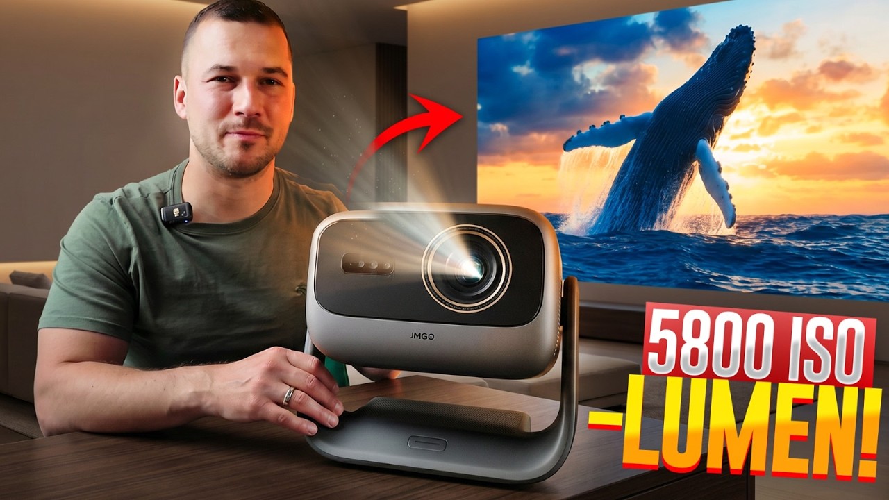 JMGO N3 Ultimate: A projector that finds the best spot for itself.