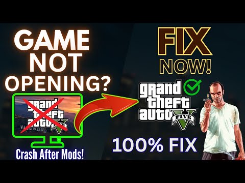 How to Fix GTA 5 Not Opening After Installing Mods (Crash on Start FIX 2025)