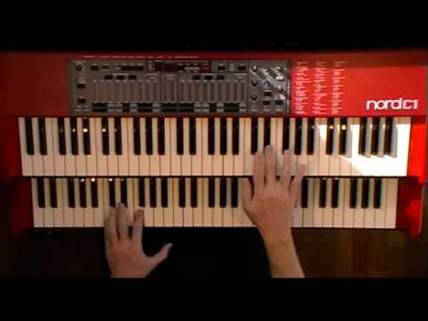 The Cat (Jimmy Smith) - Short slower tempo version - Nord C1 Hammond B-3 Organ Clone Clavia