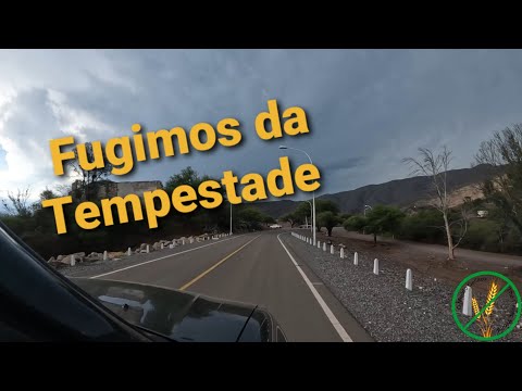 Fugindo de uma tempestade encontramos um lugar incrível - Ruta 47 🇦🇷