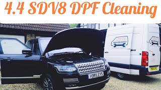 Range Rover L405 4.4 SDV8  DPF Restriction Soot Accumulation P2463 Diesel Particulate Filter.