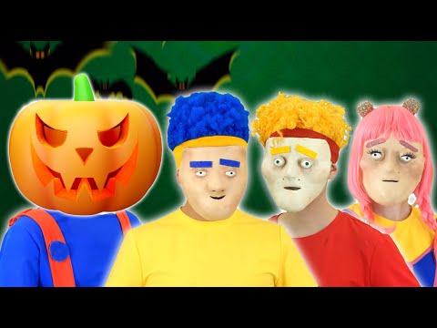 Puppeteer's Halloween Game on Cha-Cha, Lya-Lya, Boom-Boom & Chicky | D Billions Kids Songs