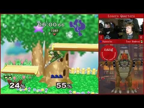 Squeachu vs Tony Bomboni – Nang: Nothing Good About Nintendo – Losers Quarters