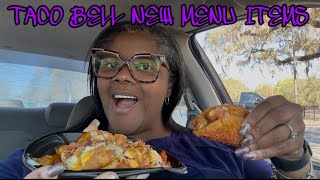 TACO BELL NEW MENU ITEMS REVIEW #THEREVIEWQUEEN