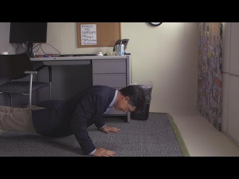 Stephen Colbert Does 20 Pushups For The Troops