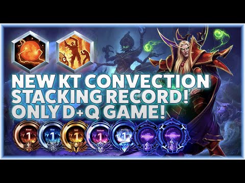 Kaelthas Pyroblast - NEW KT CONVECTION STACKING RECORD! ONLY D+Q GAME! Bronze to Grandmaster Season