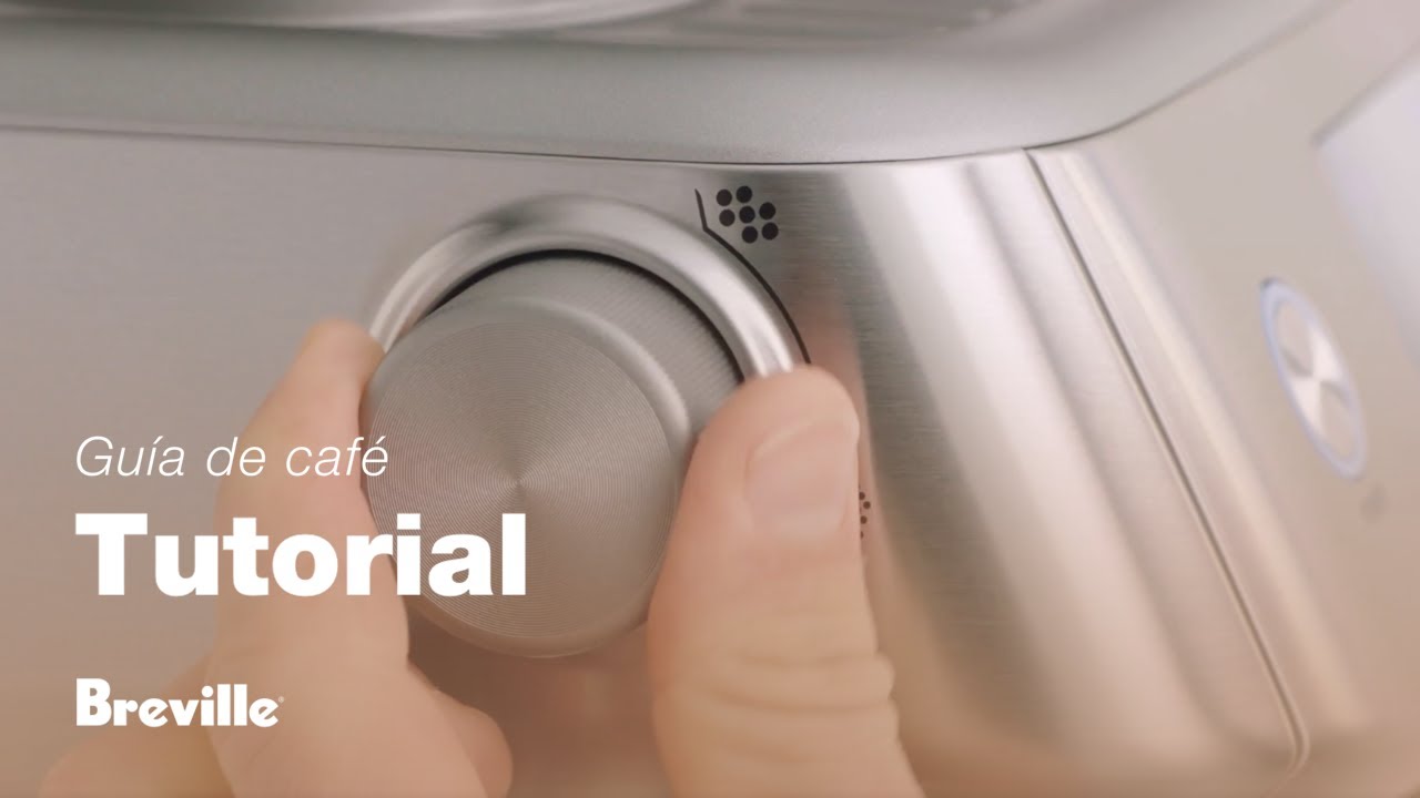 Tutorial de guía de café de Breville - Cómo ajustar el grosor de molido