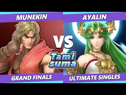 TAMISUMA 182 GRAND FINALS - Munekin (Ken) Vs. Ayalin (Brawler, Palutena, Daisy) Smash Ultimate SSBU