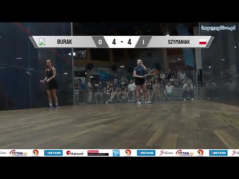 Kinga Szymaniak - Aleksandra Burak BETARD Indywidualne Mistrzostwa Polski w Squasha 2023
