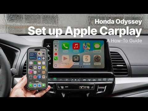 How to Connect to Apple CarPlay | Odyssey | Honda Guide
