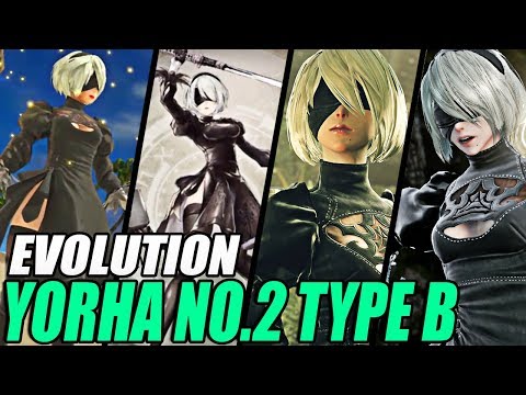 Evolution Of YoRHa No.2 Type B (2016-2018)